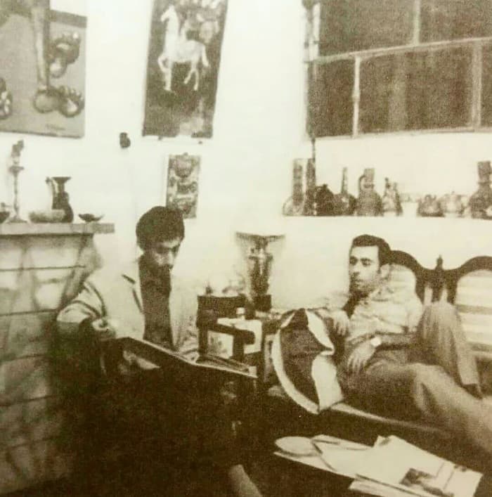 عکس دیده نشده از سهراب سپهری در زمان دانشجویی در ایتالیا