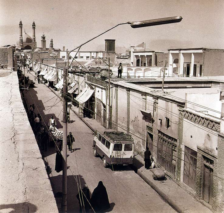 خیابان حضرتی قم در قدیم