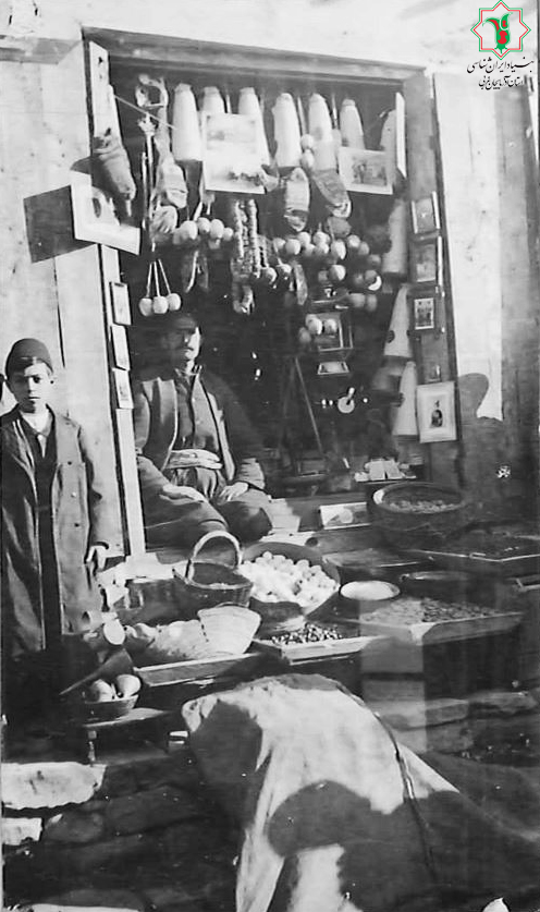 مغازه قند فروشی در ارومیه در دوره ناصری