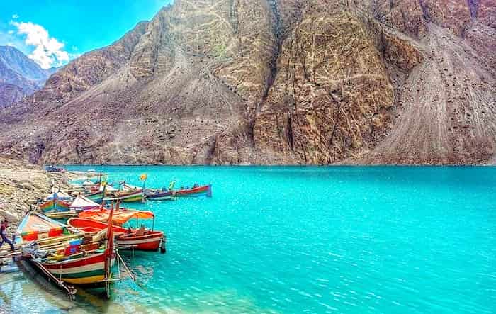 دریاچه عطاآباد پاکستان