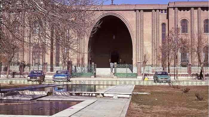 موزه ایران باستان‌ در دهه پنجاه شمسی