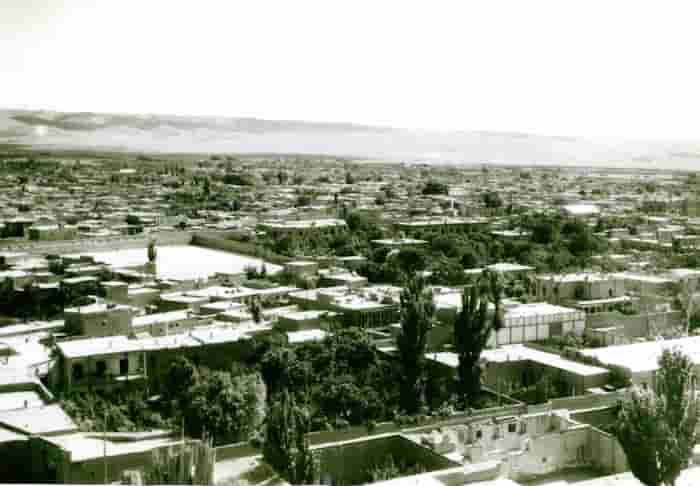 نمایی از شهر تبریز 1930 میلادی عکس در سال 1930