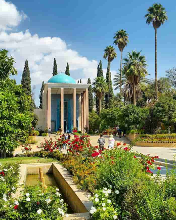 آرامگاه سعدیِ جان در شیراز