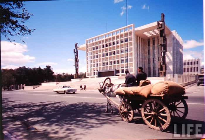 خیابان سپه، اوایل دهه چهل شمسی