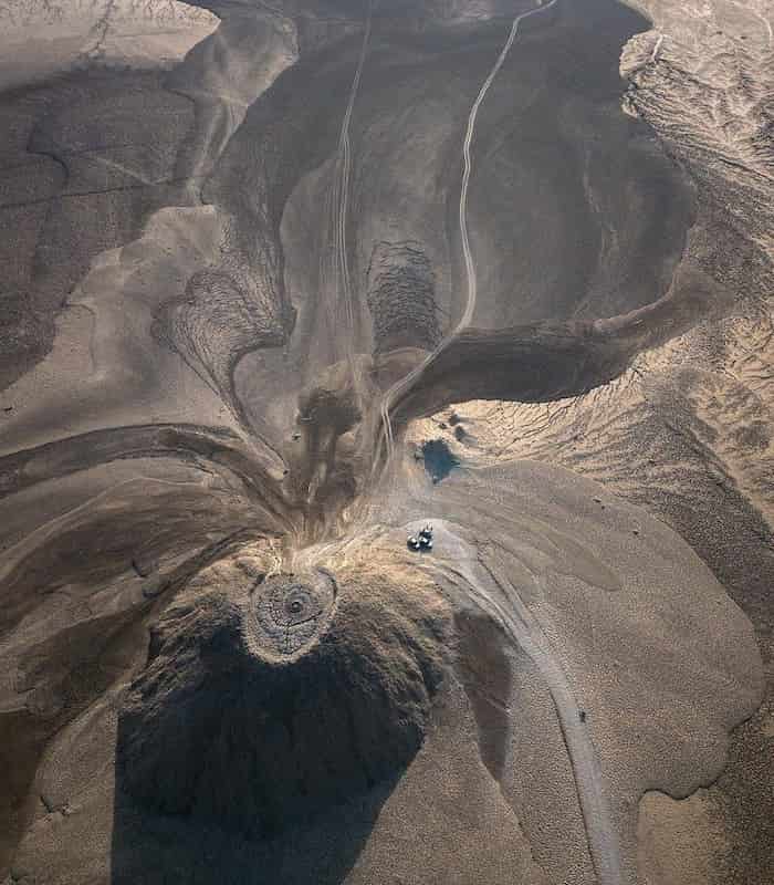 تصویری دیدنی از کوه گل افشان بندر تنگ و طبیعت خاص بلوچستان