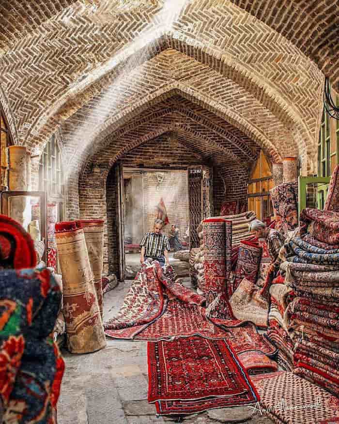 بازار فرش همدان 