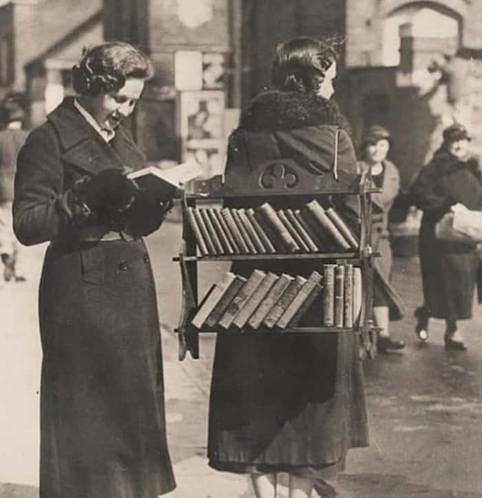خانم کتابفروش دوره گرد،لندن دهه۱۹۳۰