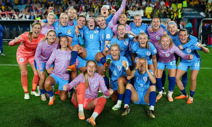 تصاویر بازی و حواشی تیم ملی فوتبال زنان انگلستان و استرالیا در جام جهانی زنان 2023