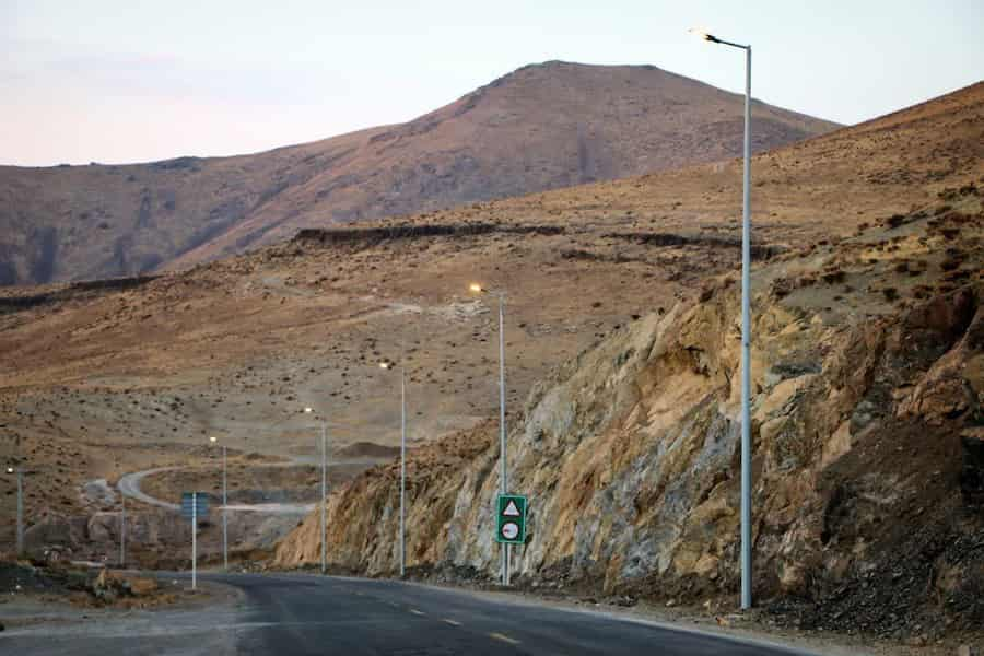 گردنه عبدل‌آباد استان مرکزی مجهز به سیستم روشنایی شد