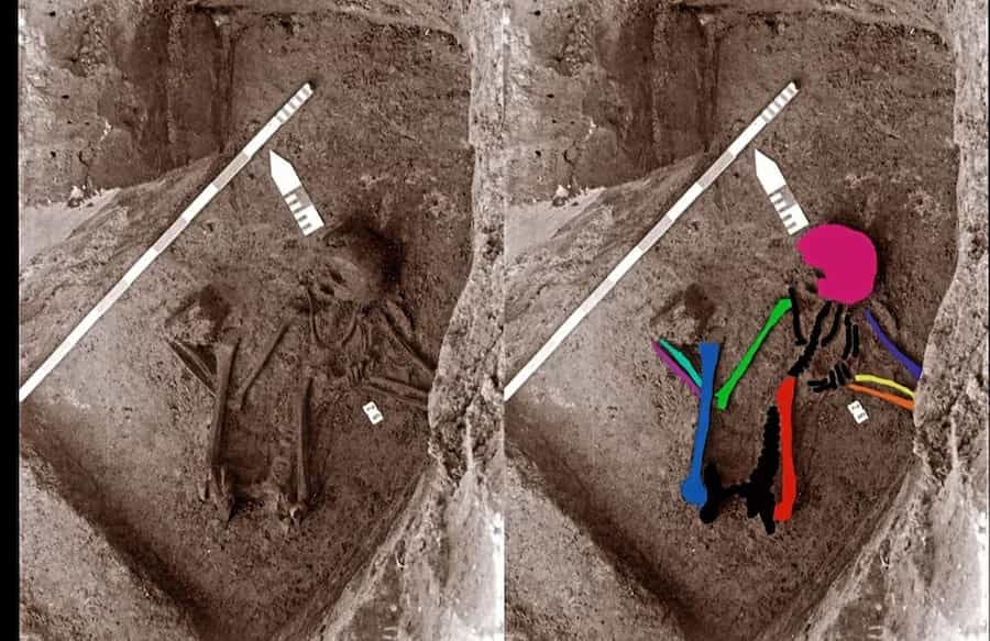 کشف عجیب باستان‌شناسان: هفت نفر در یک اسکلت!