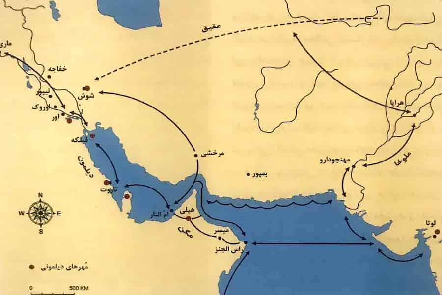 بلوچستان واسطهٔ راه‌های تجاری تمدن‌های سند و بین‌النهرین