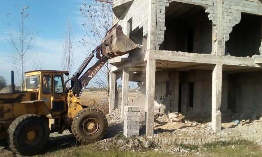 شناسایی ۳۰۵ مورد ساخت‌وساز غیرمجاز طی سال گذشته در تایباد / تخریب ۵۷ مورد توسط شهرداری