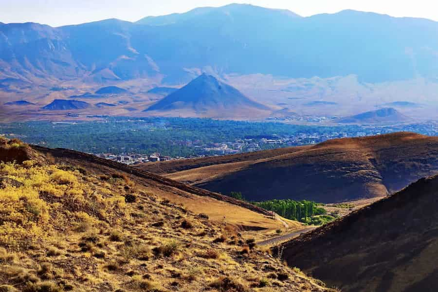 دور نمای شهر تفرش