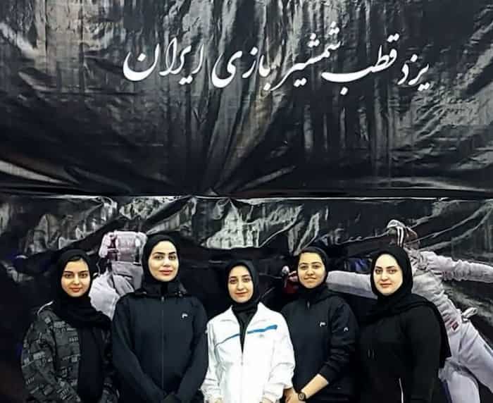 شمشیربازان قمی در لیگ برتر شمشیربازی زنان