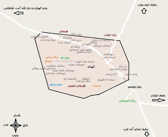 نقشه گهواره در سرزمین دالاهو