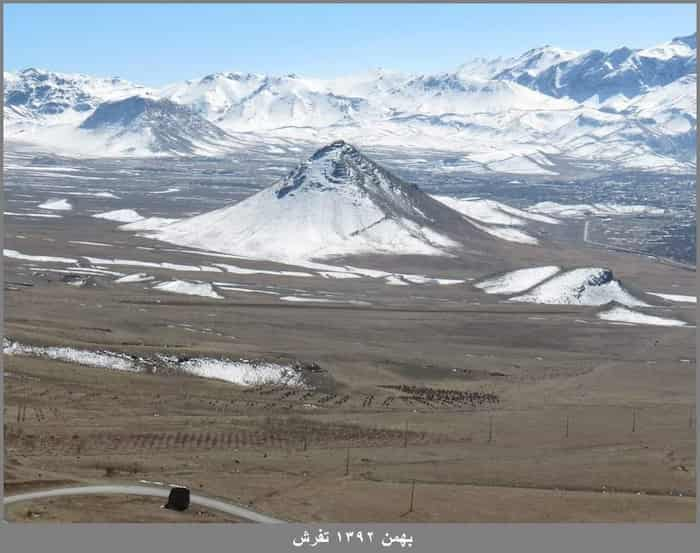 گندم‌کوه تفرش: دژی تاریخی در گذر زمان