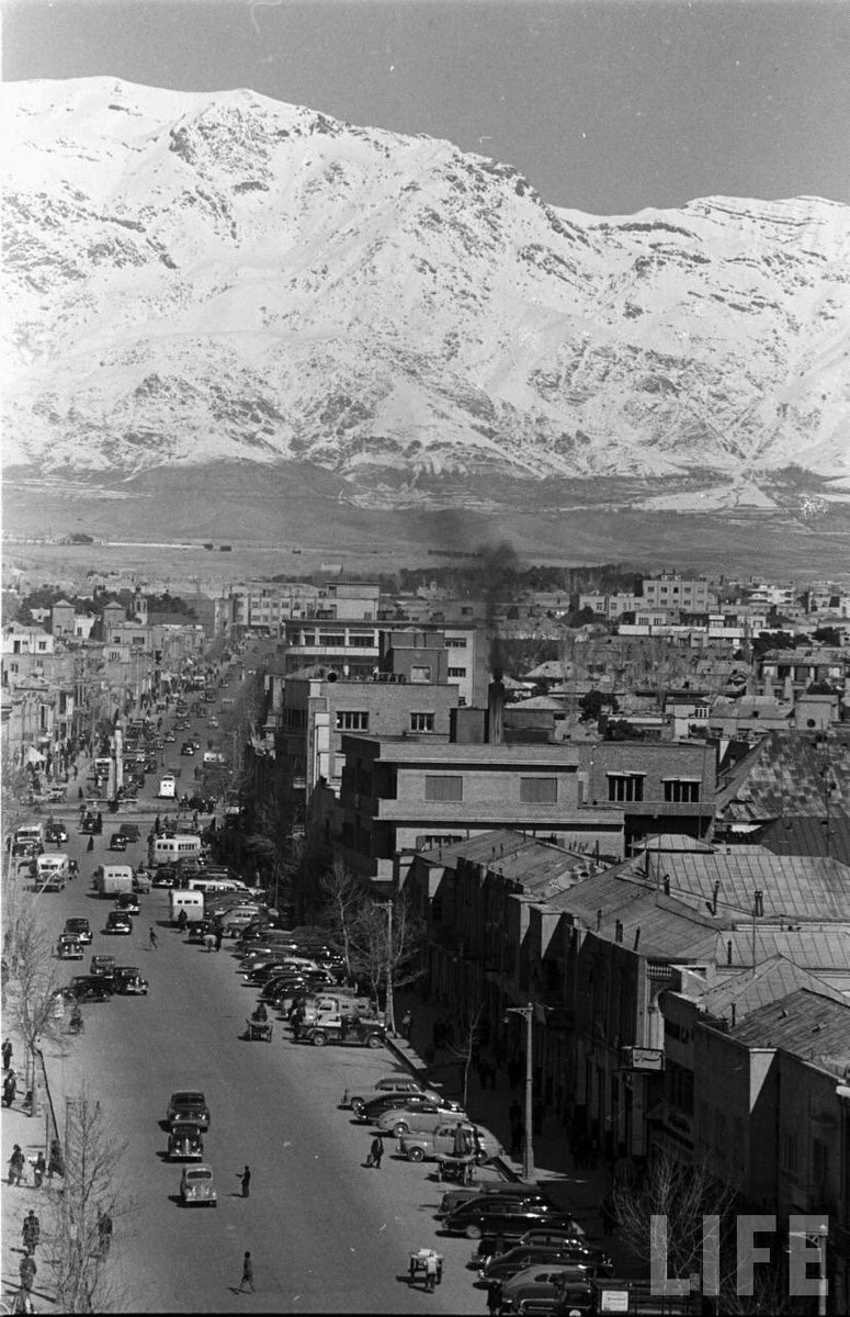 تصویری نوستالژی از تهران در دهه ۱۳۲۰