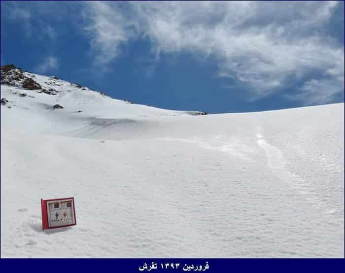 گردنه گیان: بهشت زمستانی تفرش