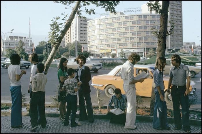 ‌تهران، سال ۱۳۵۵، عکس از برونو باربی