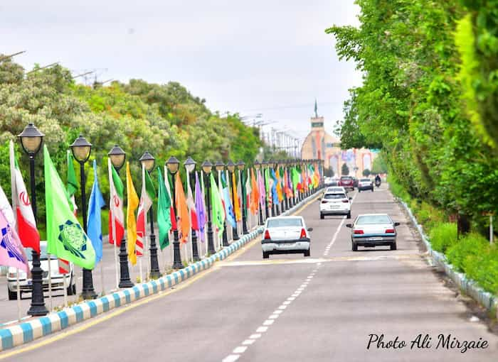 ورودی تایباد به روایت دوربین علی میرزایی