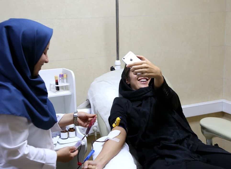 رشد چشمگیر اهدای خون زنان در کشور