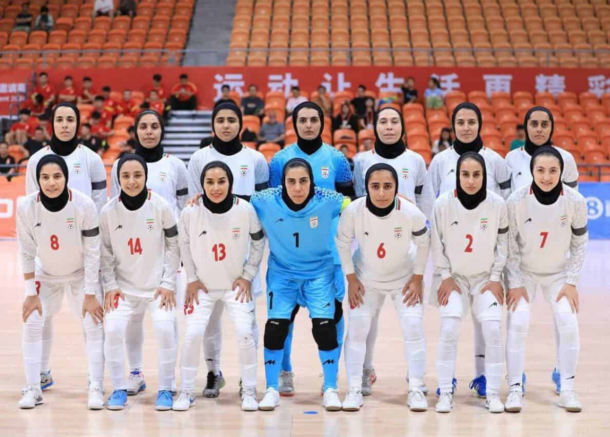 موفقیت تیم ملی فوتسال بانوان ایران در تورنمنت چین