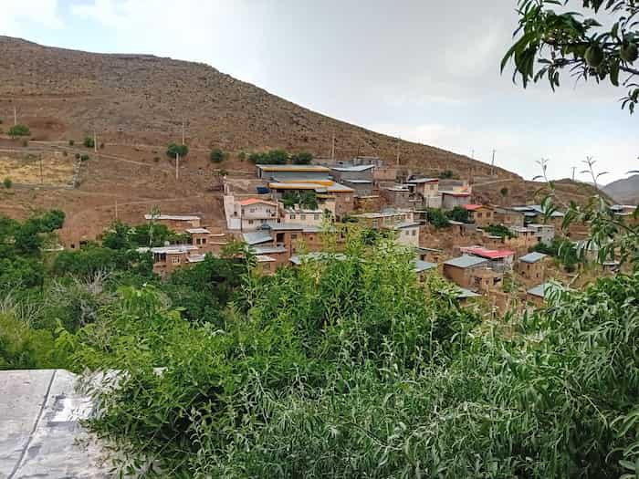 تصویر تابستانه روستای سرآبادان تفرش