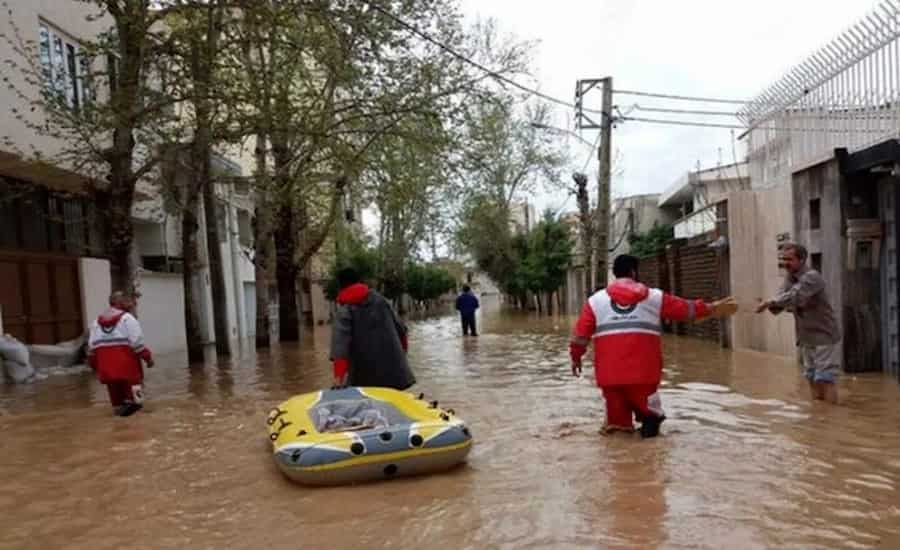 هشدار نارنجی سیلاب در مازندران