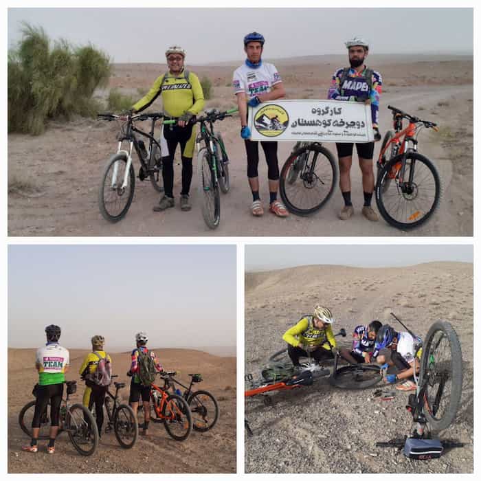برنامه دوچرخه‌سواری کوهستان در تایباد