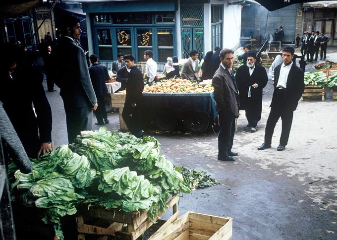  بازار میوه و تره بار تهران سال ۱۳۴۰ خورشیدی