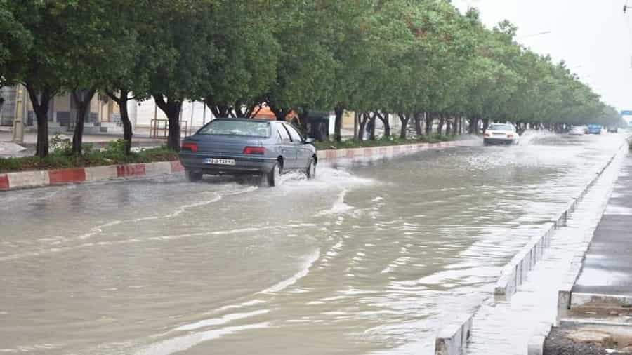 بارش رحمت آسمانی در بهشت آباد بمپور؛ سیستان و بلوچستان به استقبال بهار می‌رود