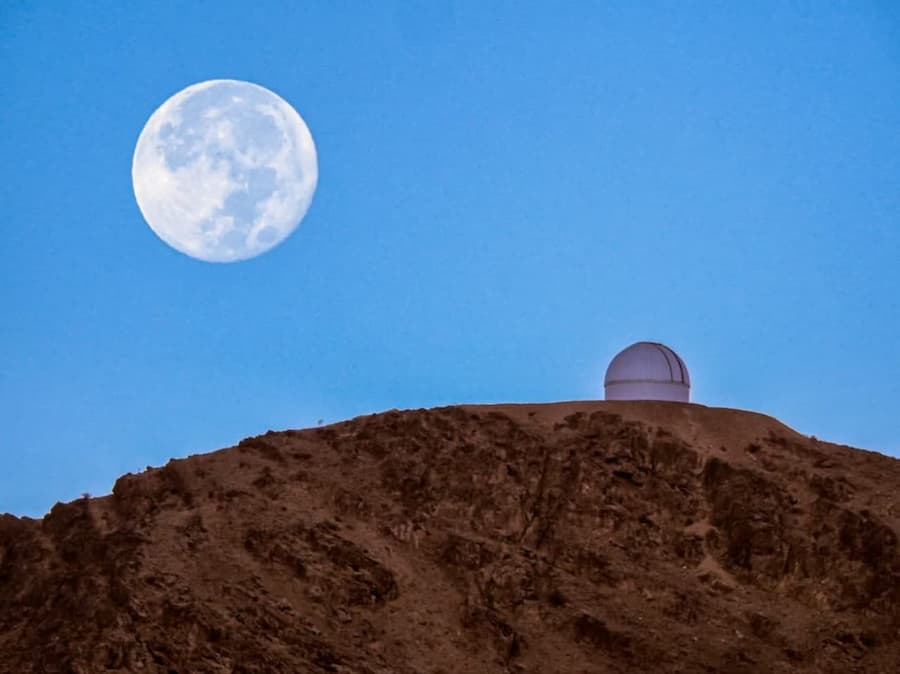 تصویری زیبا از رصدخانه تفرش؛ برگزیده جشنواره عکاسی گردشگری