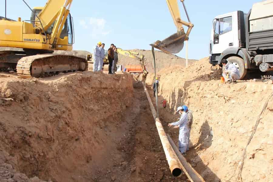 قطع آب ساکنان «باخرز» خراسان رضوی به دلیل عملیات راهداری