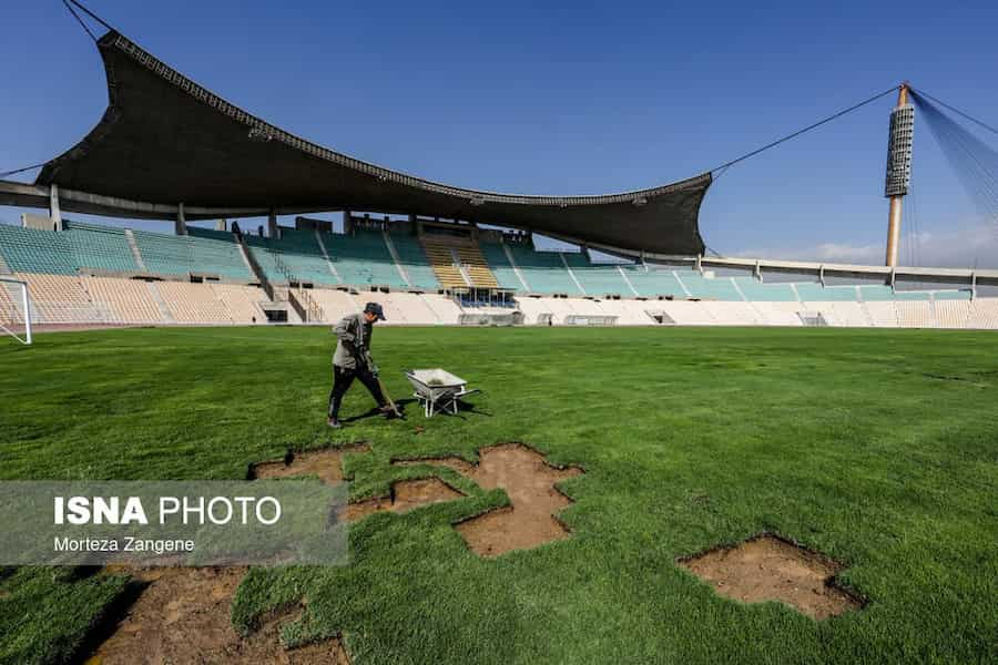 آخرین وضعیت آماده سازی ورزشگاه تختی تهران